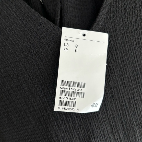 Black Dress with Tiered Flounce from H&M (BNWT) - Picture 6 of 6